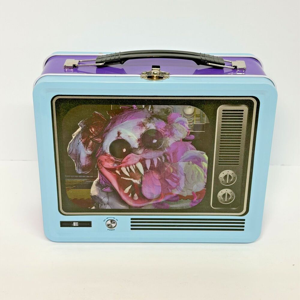 Poppy Playtime Huggy Wuggy Lenticular Lunch Box Lunch Box Only Minor Dings Metal